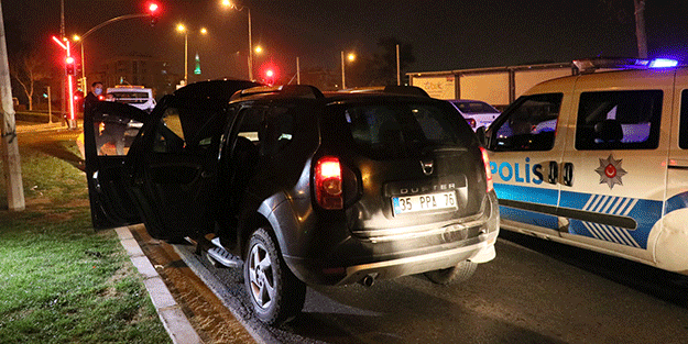 İzmir'de 30 kilometrelik kovalamaca sonucu şahıs yakalandı