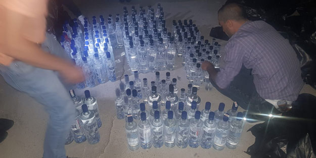 İzmir'de sahte içki operasyonu! 2 gözaltı