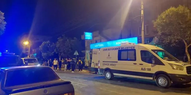 İzmir'de silahlı saldırı! Bir kişi öldü