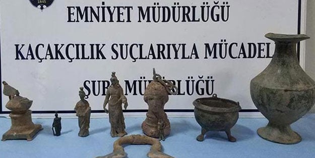 İzmir'de tarihi eser kaçakçılarına büyük darbe
