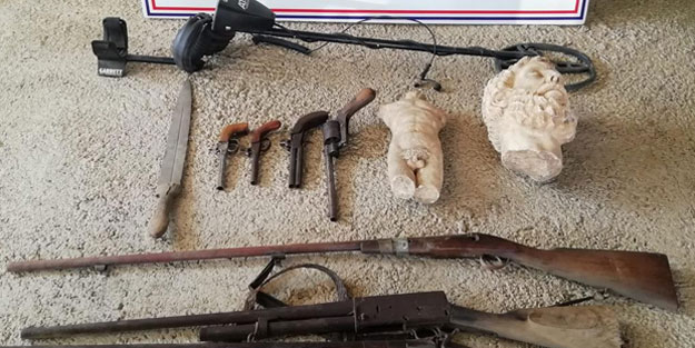İzmir'de tarihi eser kaçakçılığı operasyonu