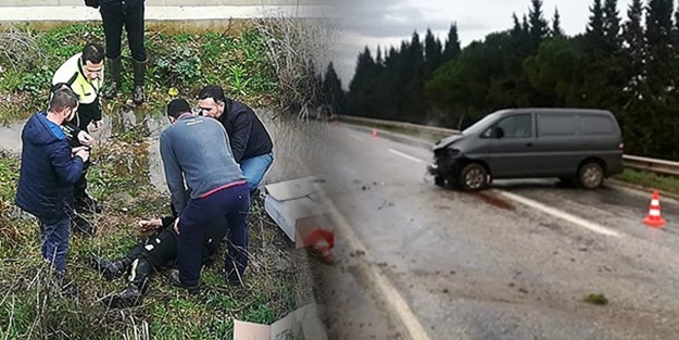 İzmir'de kazaya giden trafik polisi şehit oldu