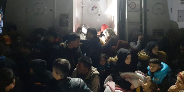 İzmir'de 314 düzensiz göçmen yakalandı
