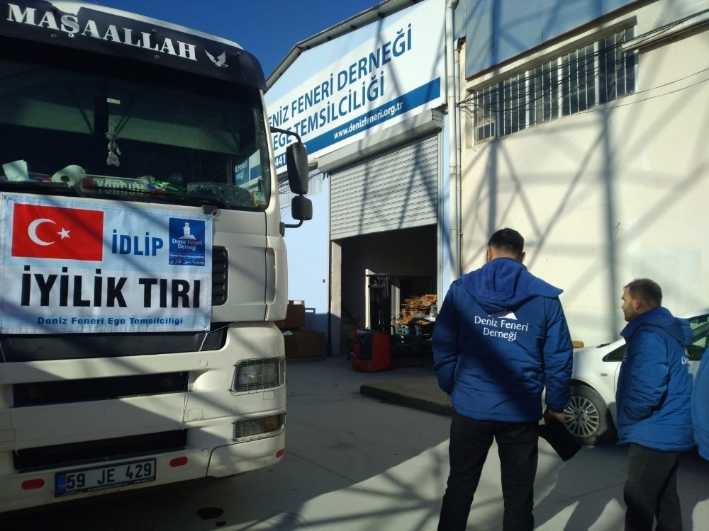 İzmir’den İdlib’e yardım eli 