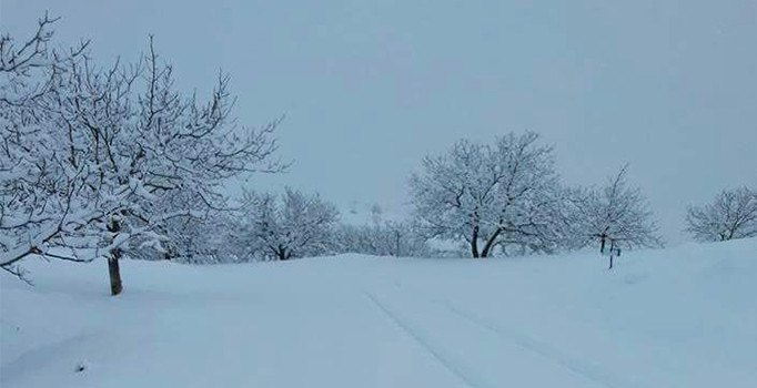 İzmir’e kar sürprizi