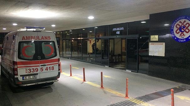 İzmir'in Bayraklı ilçesinde köprüden düşen kişi yaralandı