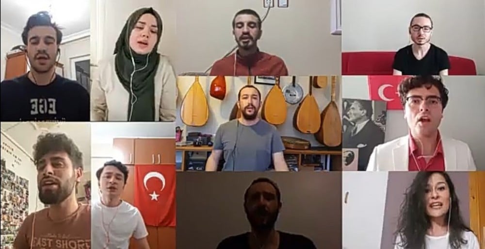 İzmit Belediyesi Gençlik Korosu’ndan 19 Mayıs’a özel klip 