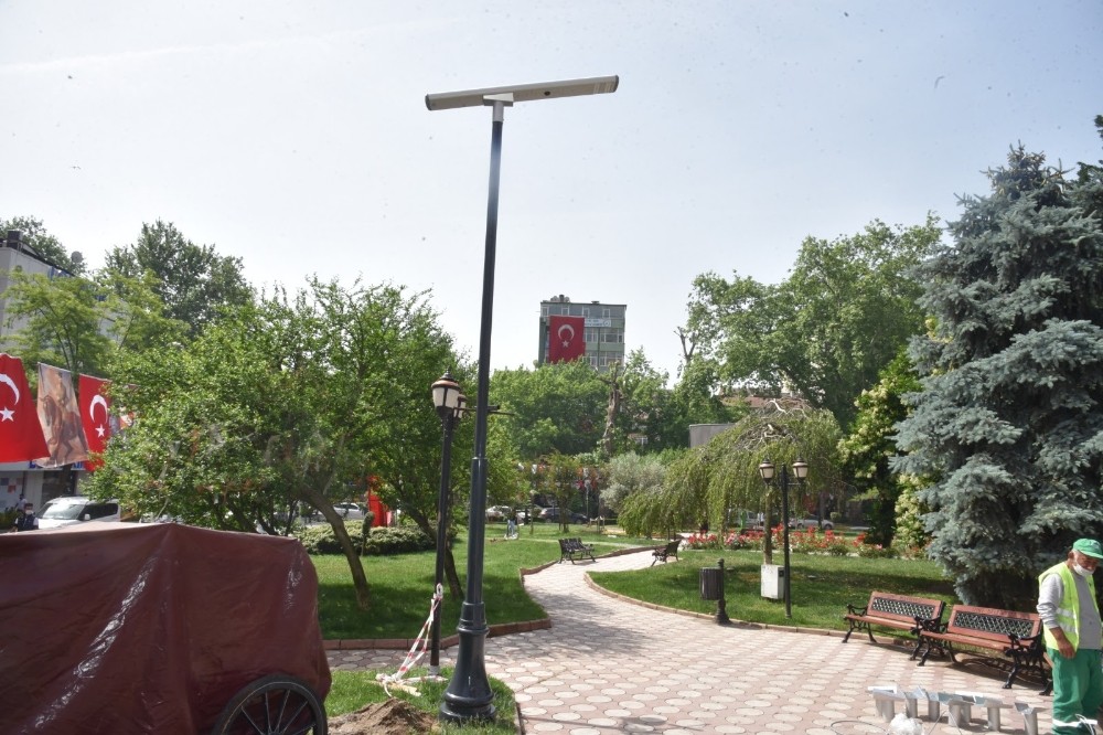 İzmit güneş enerjisi ile aydınlatılacak 