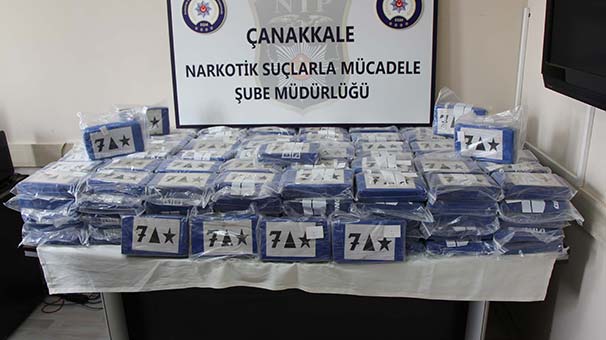 İzmit Limanı’nda dev kokain operasyonu