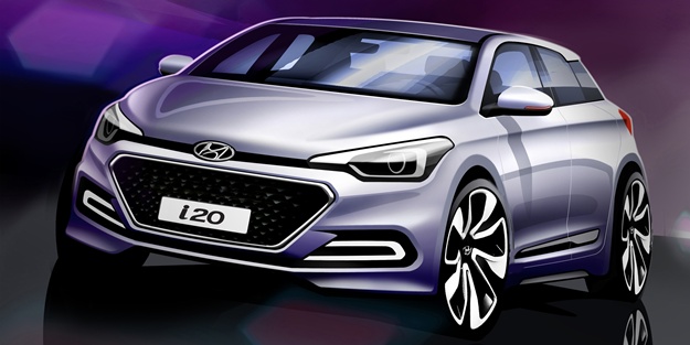 İzmitli Hyundai İ20 yeni yüzünü gösterdi