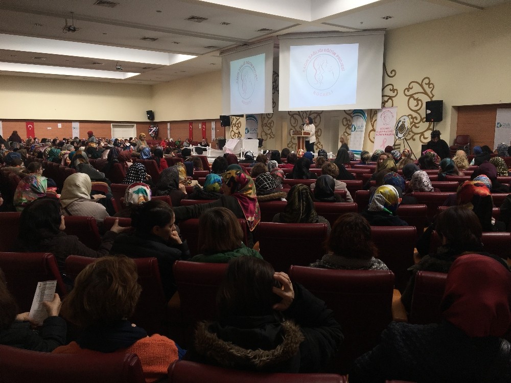 İzmit’te 450 kadına daha sağlık eğitimi verildi 