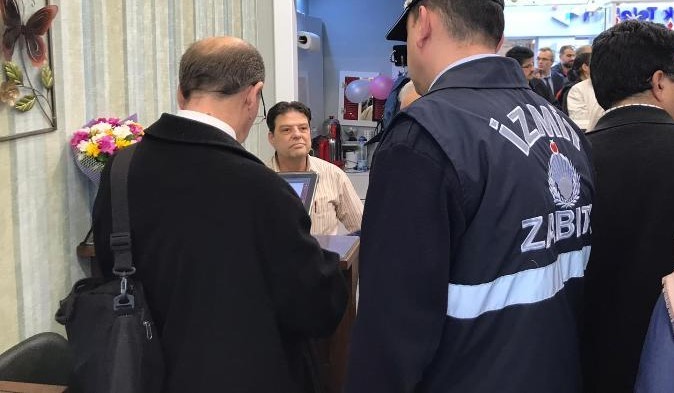İzmit’te kolonyacılara denetim 