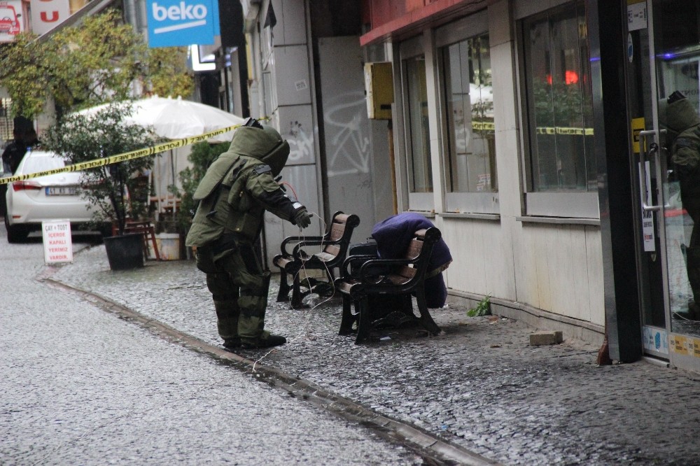 İzmit’te şüpheli paket bomba imha ekiplerini harekete geçirdi 