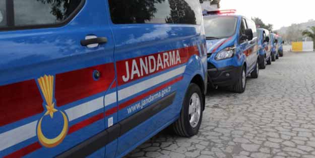 Jandarma 29 ilde 63 operasyon gerçekleştirdi