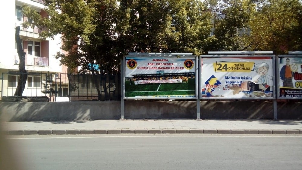 Jandarma Ağrı Spora başarılar diledi 