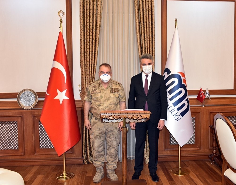 Jandarma Daire Başkanı Koç, denetleme için Malatya’da 