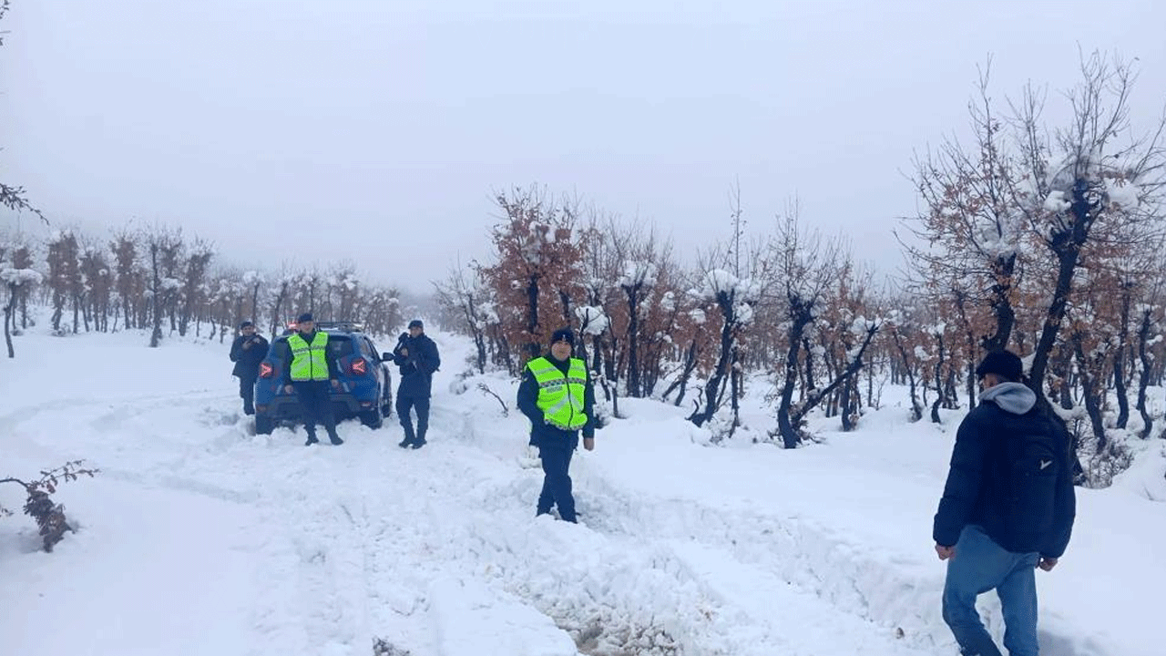 Jandarma ekipleri vatandaş için seferber oldu