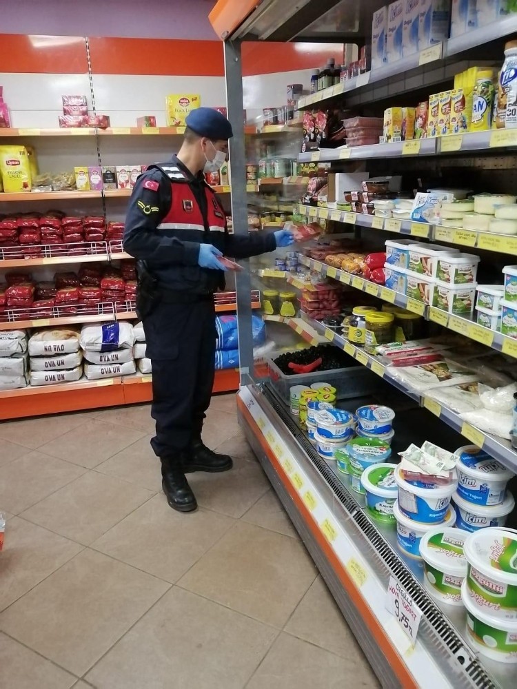 Jandarma ekipleri yaşlılarının ihtiyaçlarını karşılıyor 