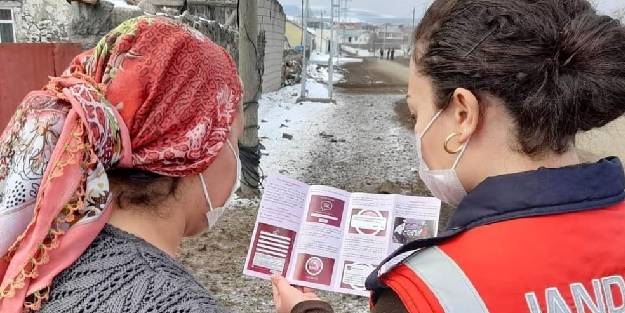 Jandarma Komutanlığı ekipleri, KADES kadınların