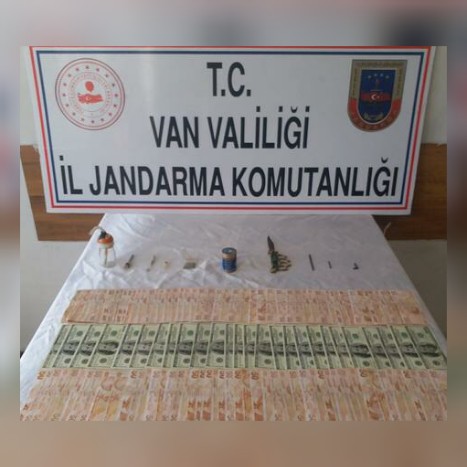 Jandarma Özalp ilçesinde sahte 2 bin 600 dolar ele geçirdi 