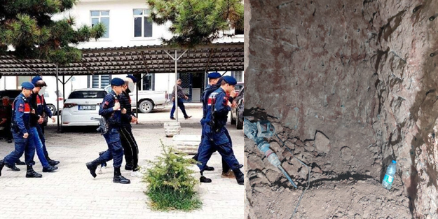 Jandarma suçluları 14 metrelik çukurda buldu!