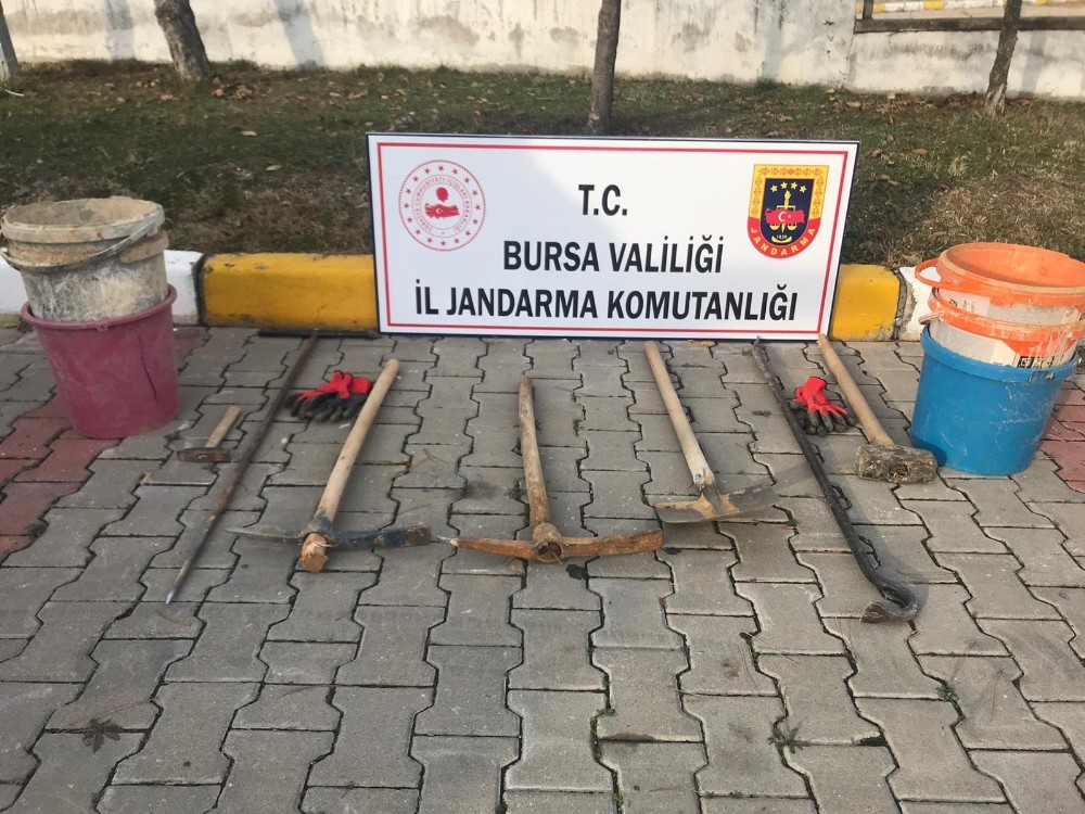 Jandarma suçüstü yaptı 