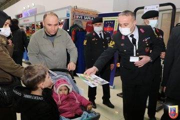 Jandarma tarım fuarındaki yerini aldı