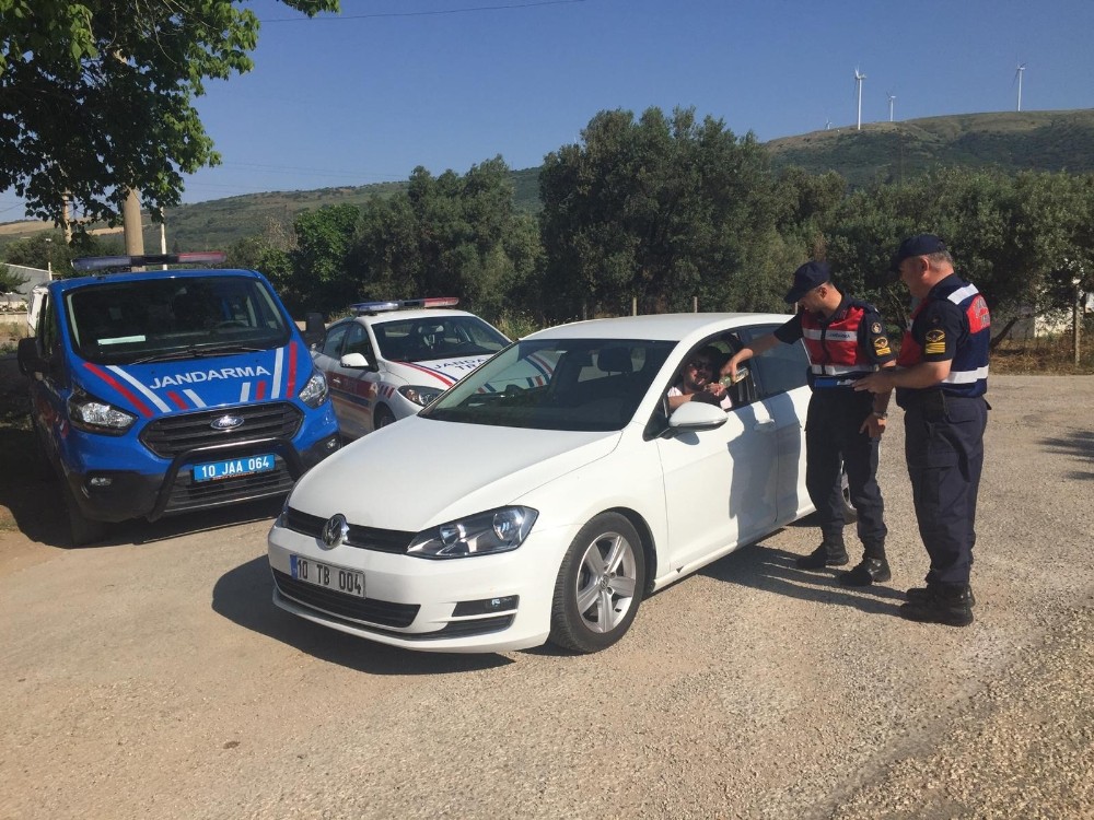Jandarmadan aran şahıs uygulaması 
