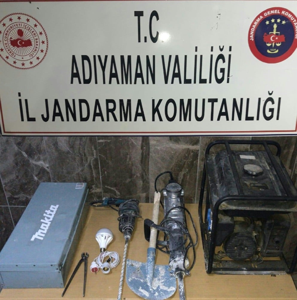 Jandarmadan definecilere operasyon: 7 gözaltı 