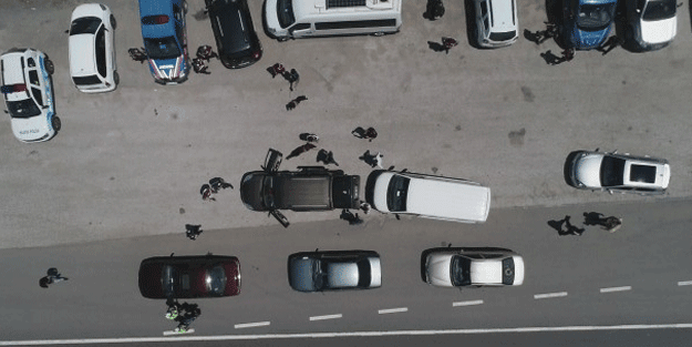Jandarmadan drone destekli uygulama