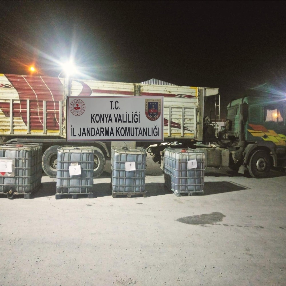 Jandarma’dan kaçak akaryakıt operasyonu 