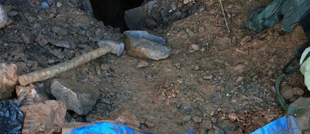 Jandarmadan kaçak kazı operasyonu; 5 gözaltı 