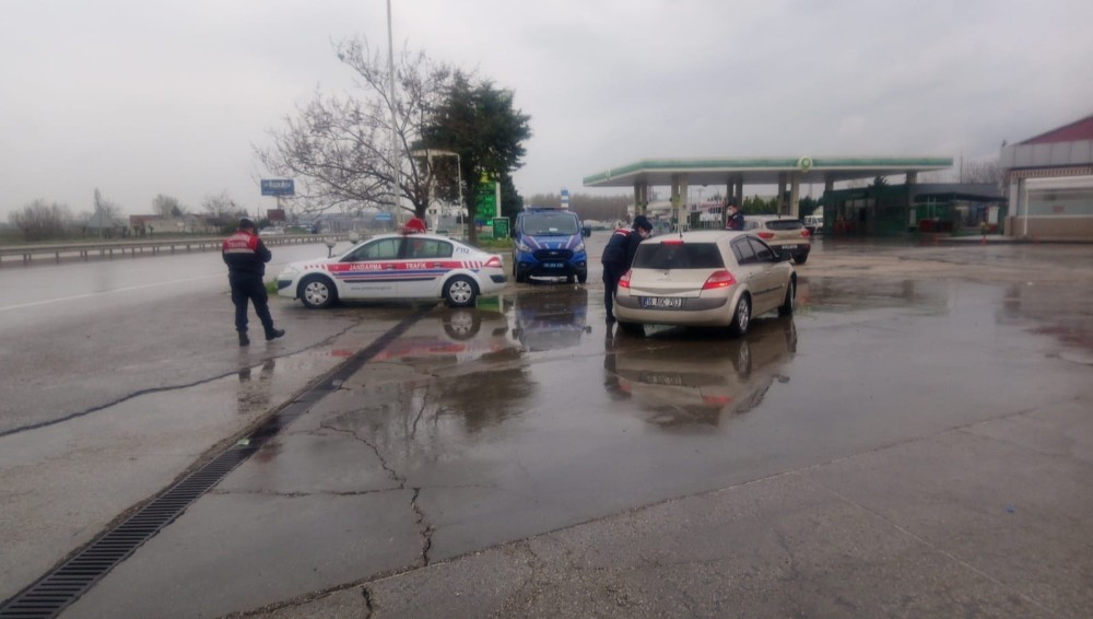 Jandarmadan korona virüs denetimi 