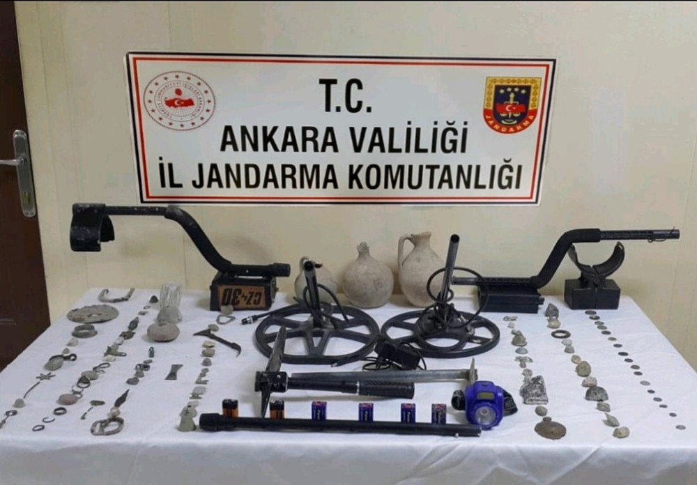 Jandarmadan Kültür ve Tabiat Varlıklarını Koruma operasyonu 
