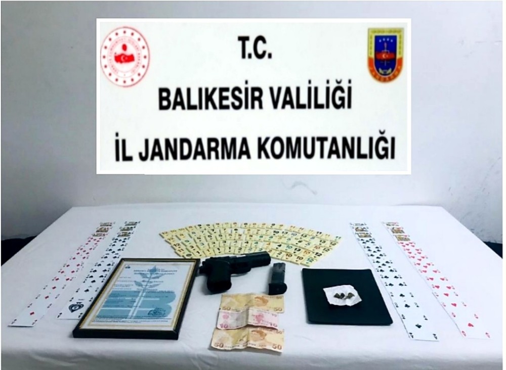 Jandarmadan kumar ve alkol uygulaması 