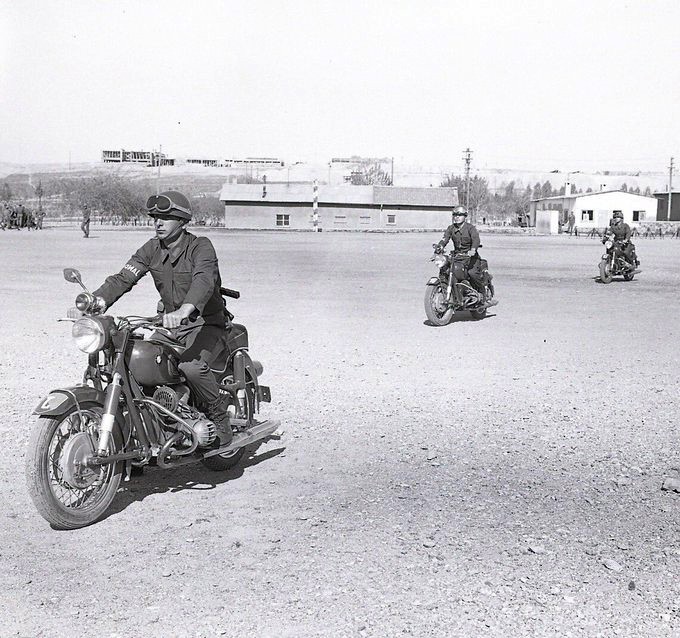 Jandarmadan nostaljik motorize birlikleri paylaşımı 