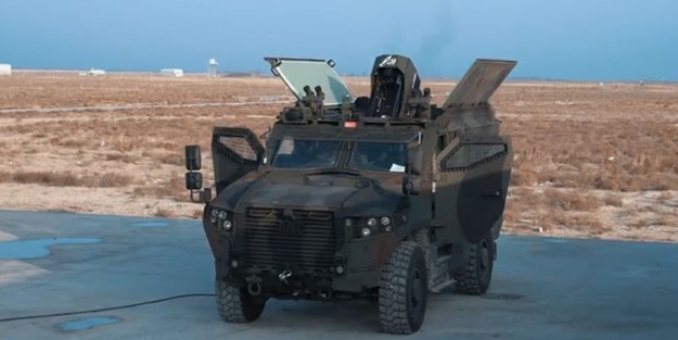 Jandarmaya 120mm ALKAR havan monteli VURAN teslimatı