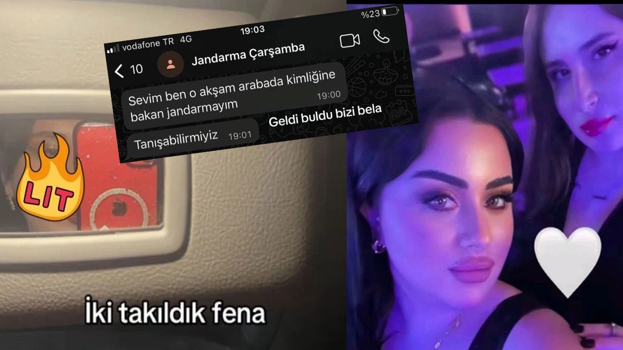 Jandarma’ya iftira elinde patladı! Genç kız başını yaktı