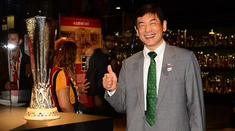 Japon Büyükelçi Miyajima'dan Galatasaray'a ziyaret