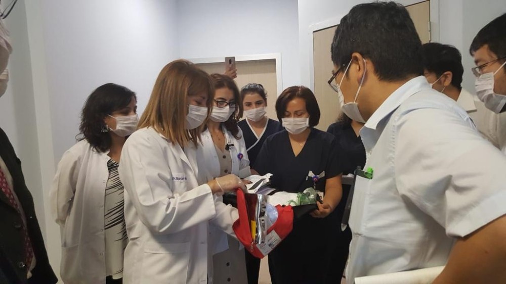 Japon doktorlara KKKA eğitimi 