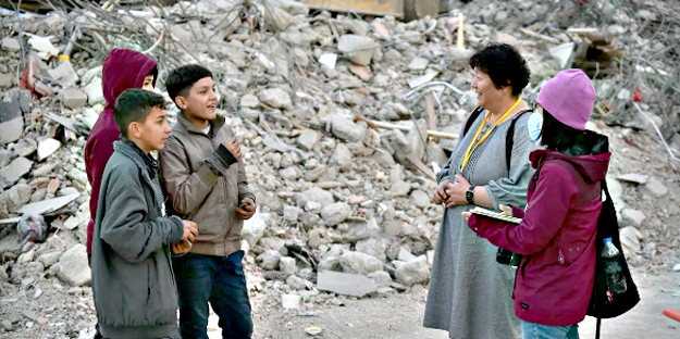 Japon gazeteci Adıyaman'dan dünyaya seslendi! Hiç kimse bunu beklemiyordu...