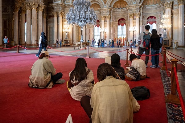 Japon öğrenciler Türk mimarisini inceledi