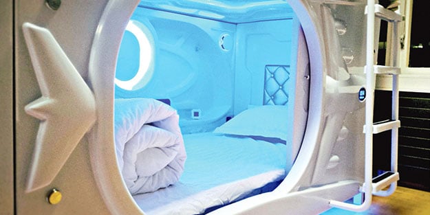 Japonlar hücre otel icâd etti