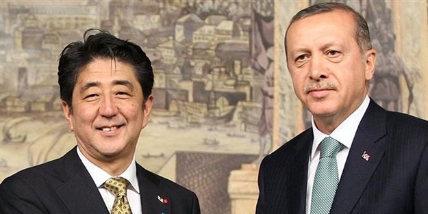 Japonya Başbakanı Abe'den Erdoğan'a mesaj