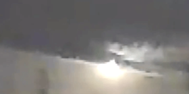 Japonya’da endişelendiren görüntü! Bir anda ateş topuna döndü