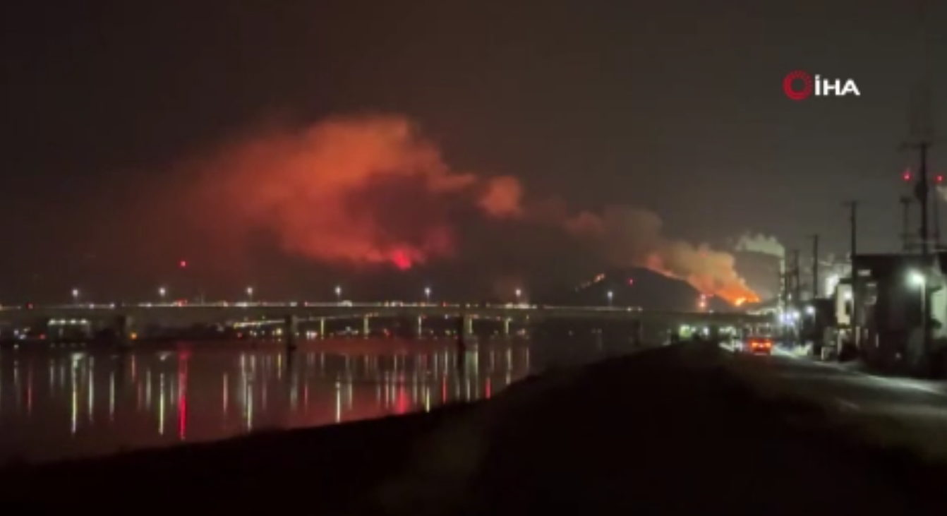 Japonya’da iki eyalet cayır cayır yandı