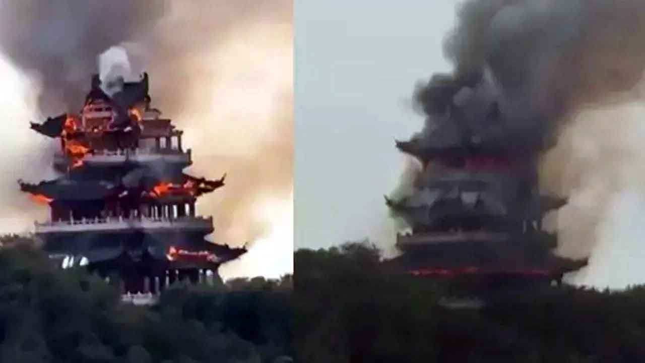 Japonya'da tapınak yangını faciası! İkisi çocuk 5 kişi yanarak can verdi!