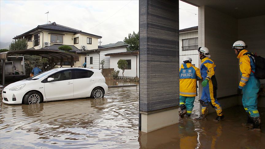 Japonya'daki Hagibis Tayfununda ölü sayısı 77 oldu