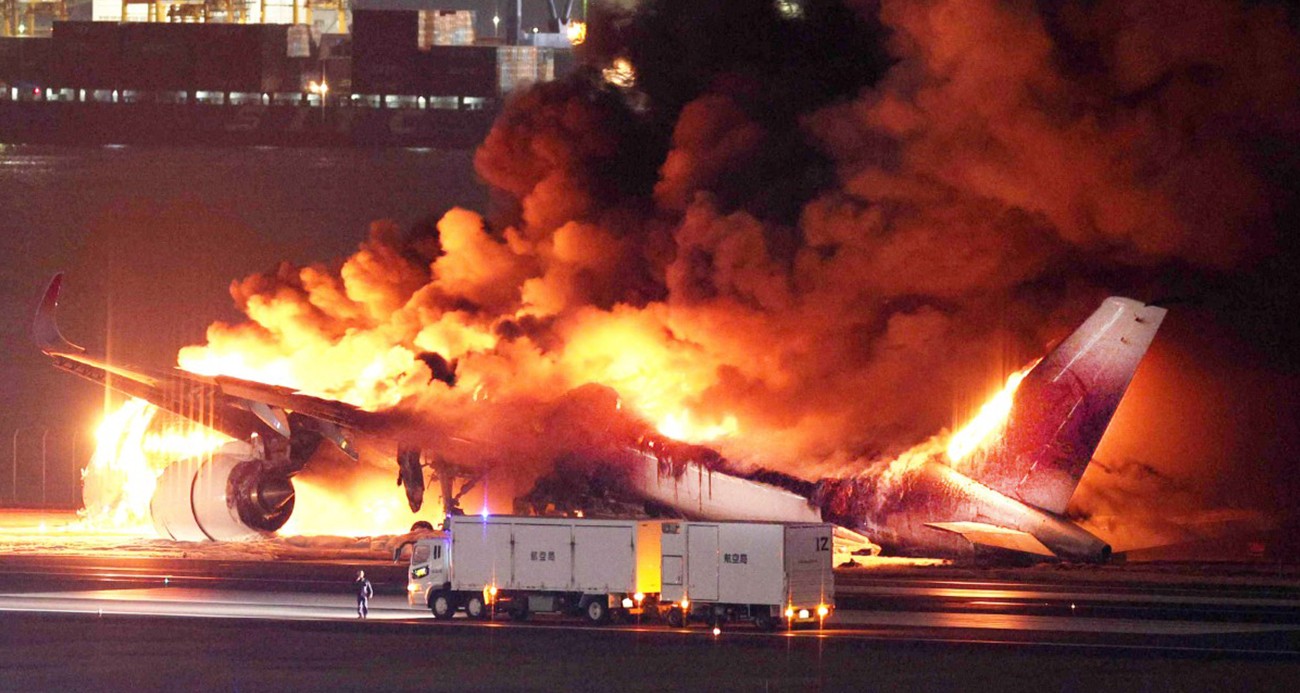 Japonya’daki uçak kazasında şok gelişme!