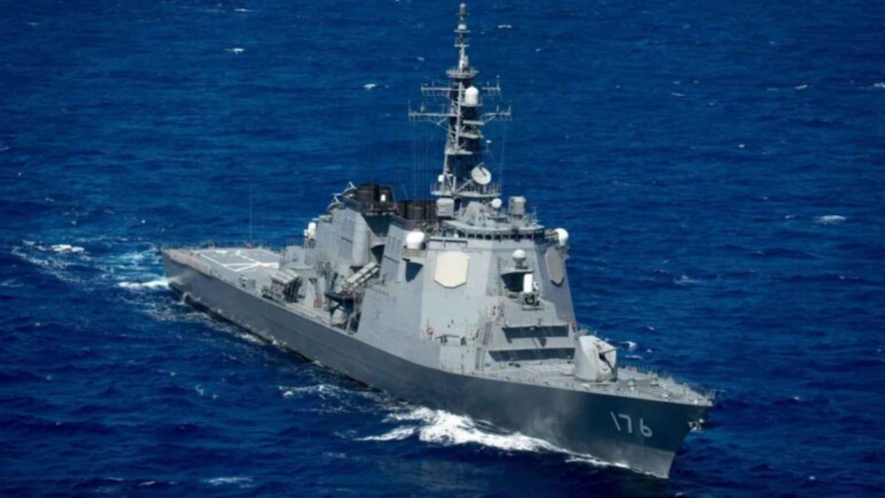 Japonya’nın ilk savaş gemisi Chokai, ABD’ye gitti